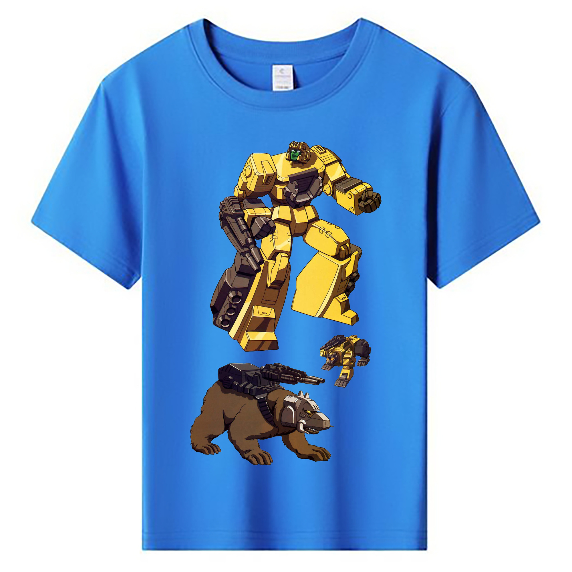 （画像用）  綿100％キッズTシャツ（フロントプリント）